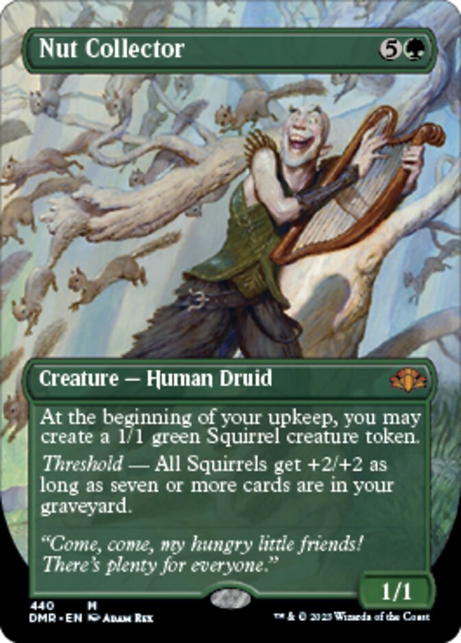 Nut Collector (Borderless Alternate Art) [Dominaria Remastered] | Local Legends