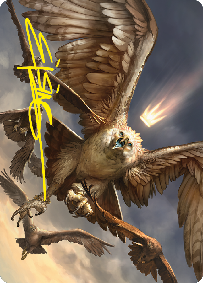 Gwaihir, Greatest of the Eagles Art Card (Gold-Stamped Signature) [The Lord of the Rings: Tales of Middle-earth Art Series] | Local Legends