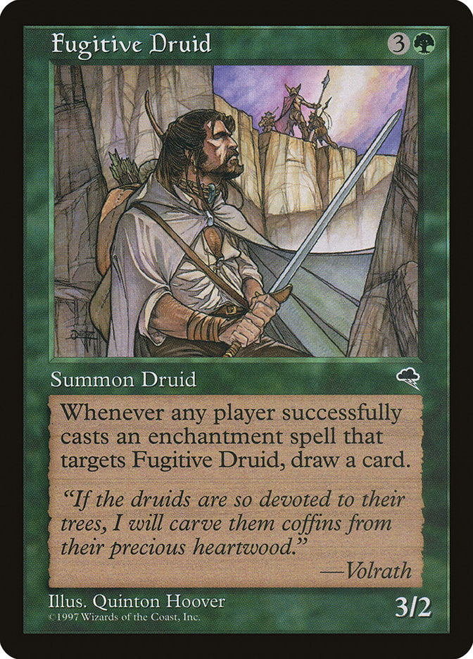 Fugitive Druid [Tempest] | Golgari Games