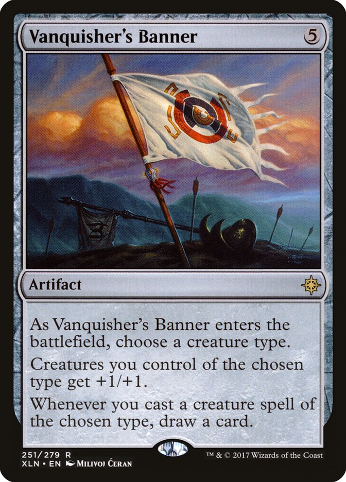 Vanquisher's Banner [Ixalan] | Golgari Games