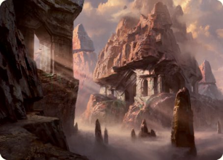 Mountain (277) Art Card [Dungeons & Dragons: Adventures in the Forgotten Realms Art Series] | Local Legends