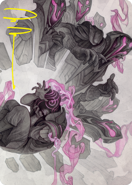 Rise of Extus Art Card (Gold-Stamped Signature) [Strixhaven: School of Mages Art Series] | Local Legends