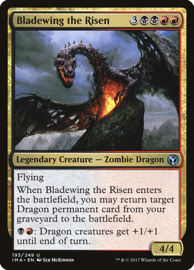 Bladewing the Risen [Iconic Masters] | Golgari Games