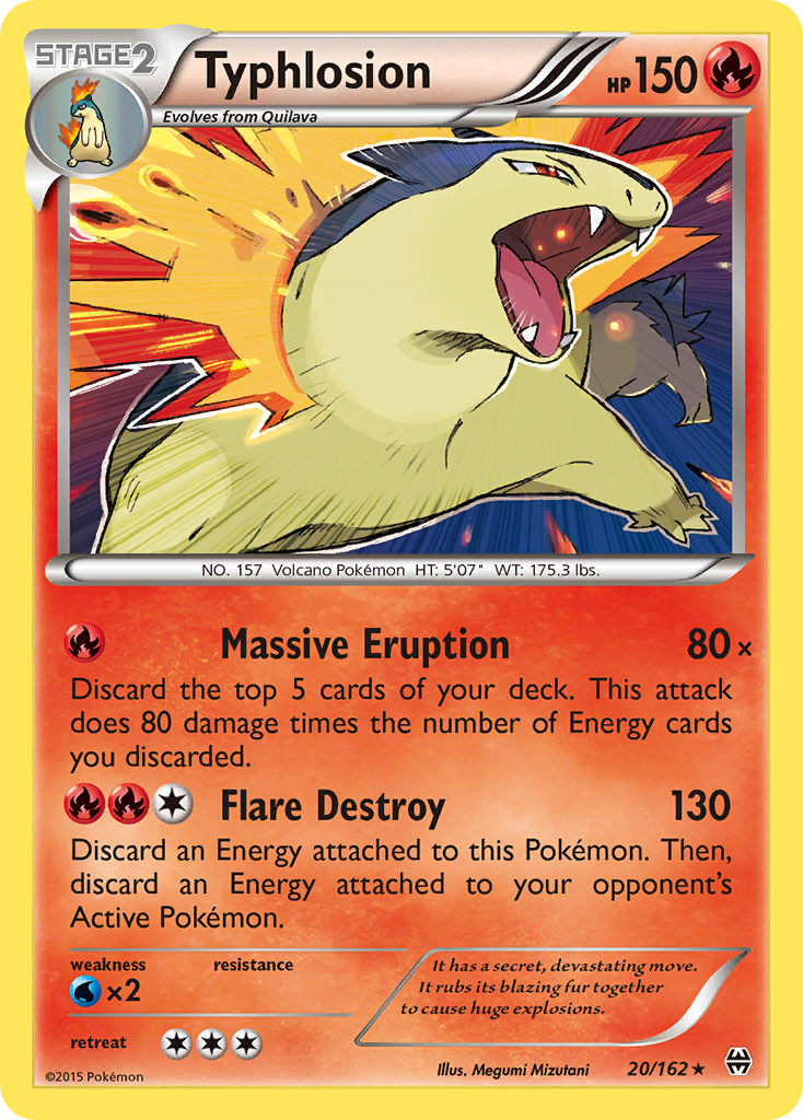 Typhlosion (20/162) [XY: BREAKthrough] | Golgari Games