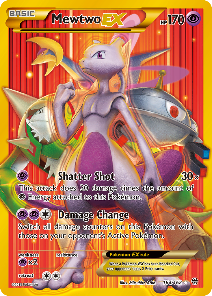 Mewtwo EX (164/162) [XY: BREAKthrough] | Golgari Games