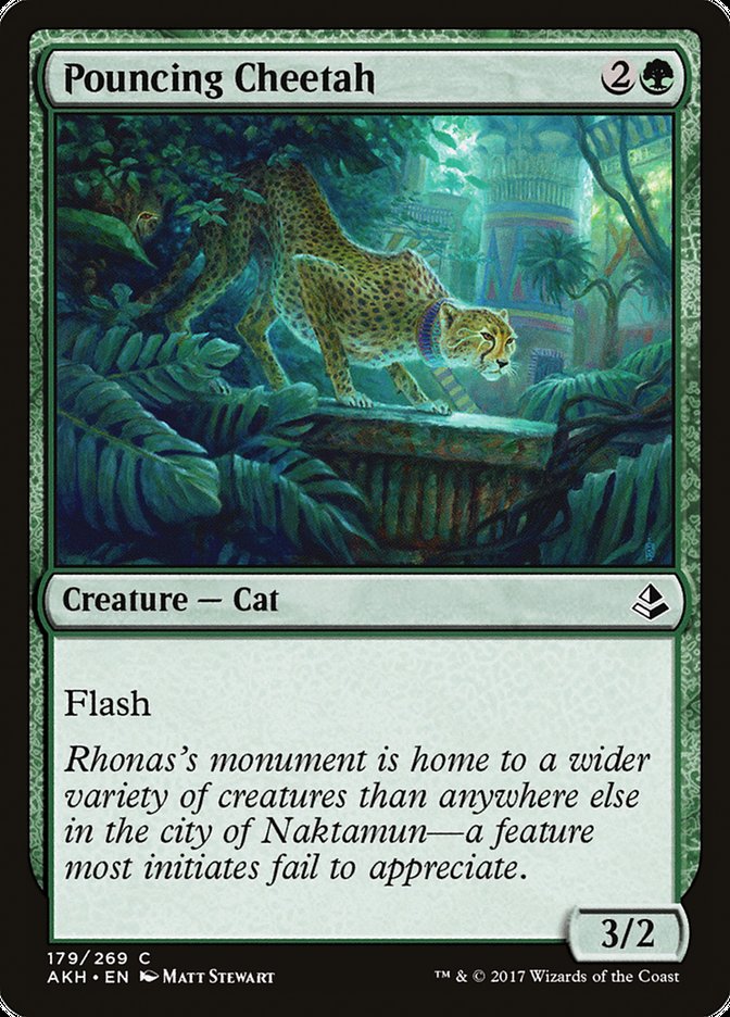 Pouncing Cheetah [Amonkhet] | Golgari Games