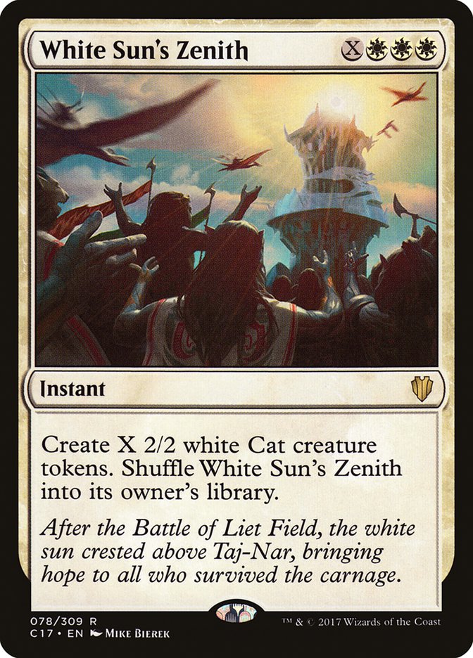 White Sun's Zenith [Commander 2017] | Local Legends