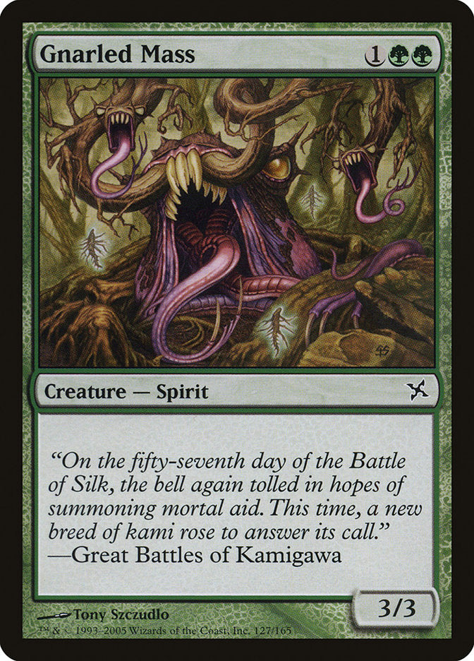 Gnarled Mass [Betrayers of Kamigawa] | Golgari Games