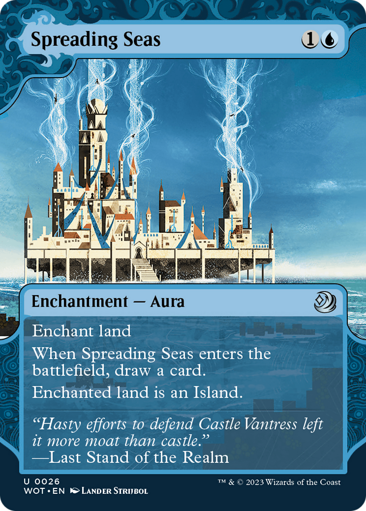 Spreading Seas [Wilds of Eldraine: Enchanting Tales] | Golgari Games