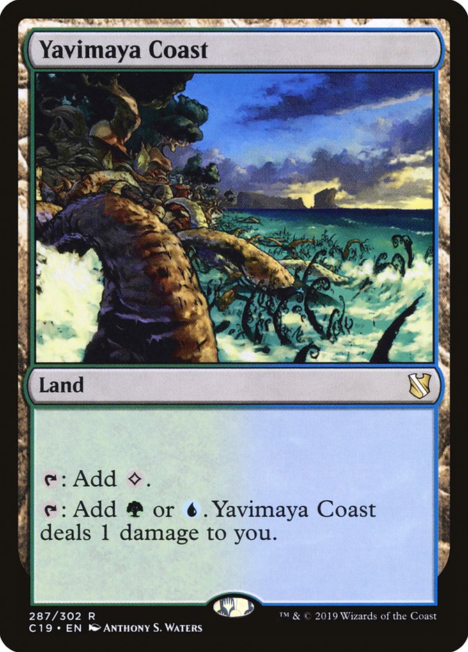 Yavimaya Coast [Commander 2019] | Golgari Games