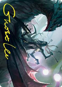 Specter of the Fens Art Card (Gold-Stamped Signature) [Strixhaven: School of Mages Art Series] | Local Legends