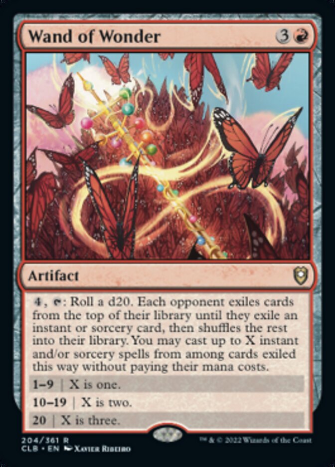 Wand of Wonder [Commander Legends: Battle for Baldur's Gate] | Local Legends