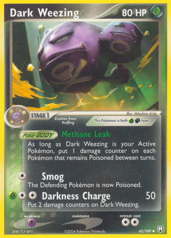 Dark Weezing (42/109) [EX: Team Rocket Returns] | Golgari Games