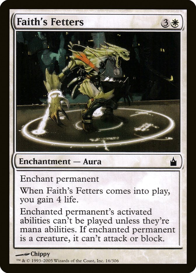 Faith's Fetters [Ravnica: City of Guilds] | Local Legends