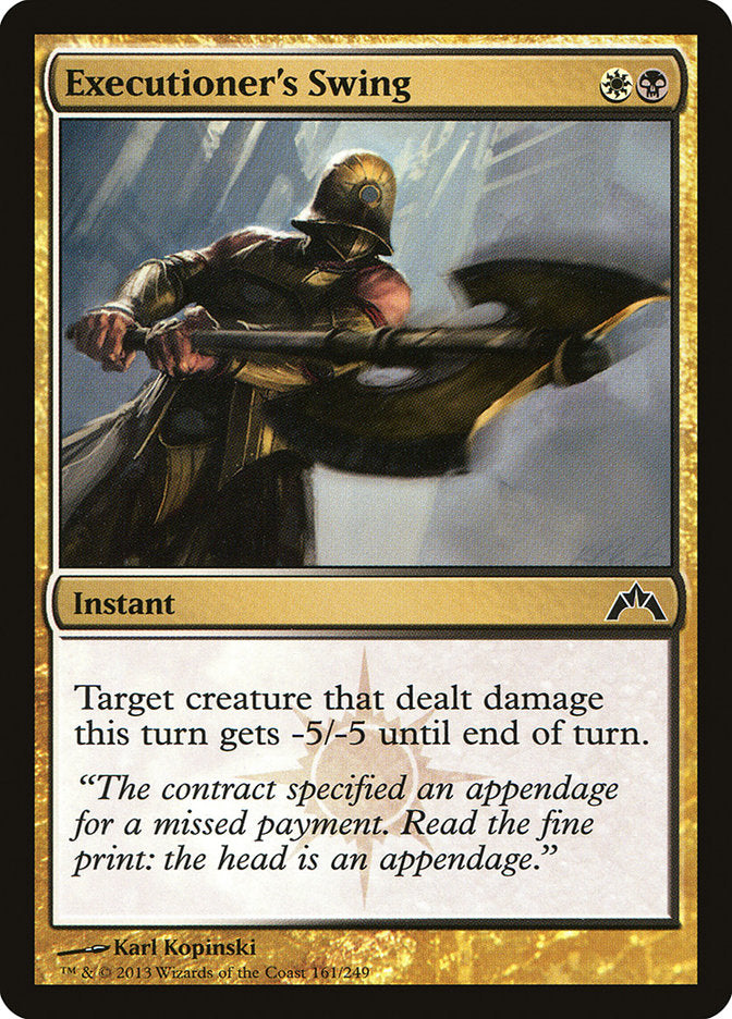 Executioner's Swing [Gatecrash] | Local Legends