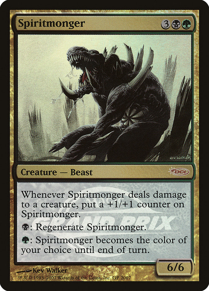 Spiritmonger (Grand Prix) [Grand Prix Promos] | Golgari Games