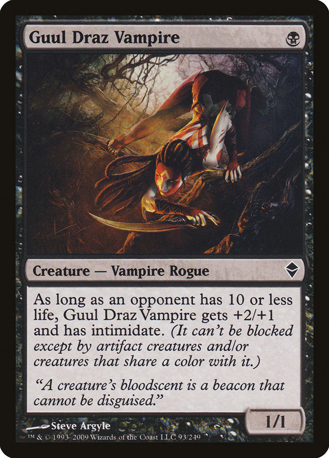 Guul Draz Vampire [Zendikar] | Golgari Games