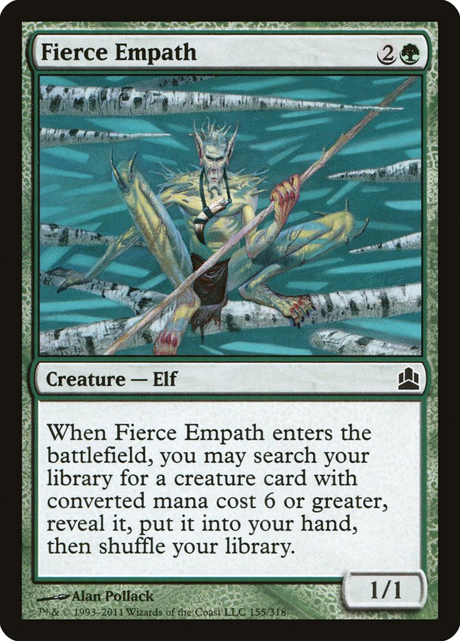 Fierce Empath [Commander 2011] | Golgari Games