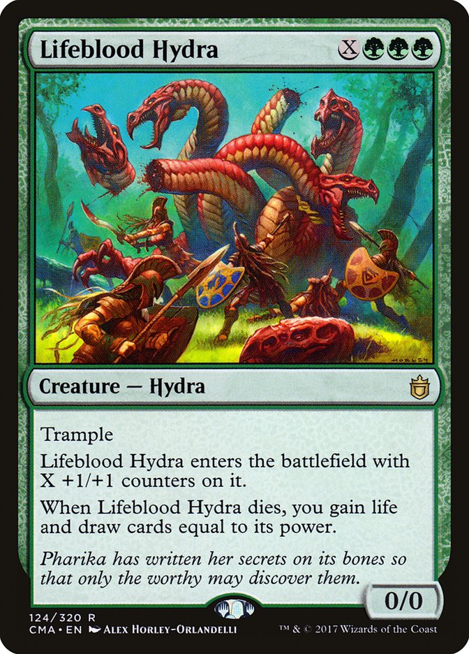 Lifeblood Hydra [Commander Anthology] | Golgari Games