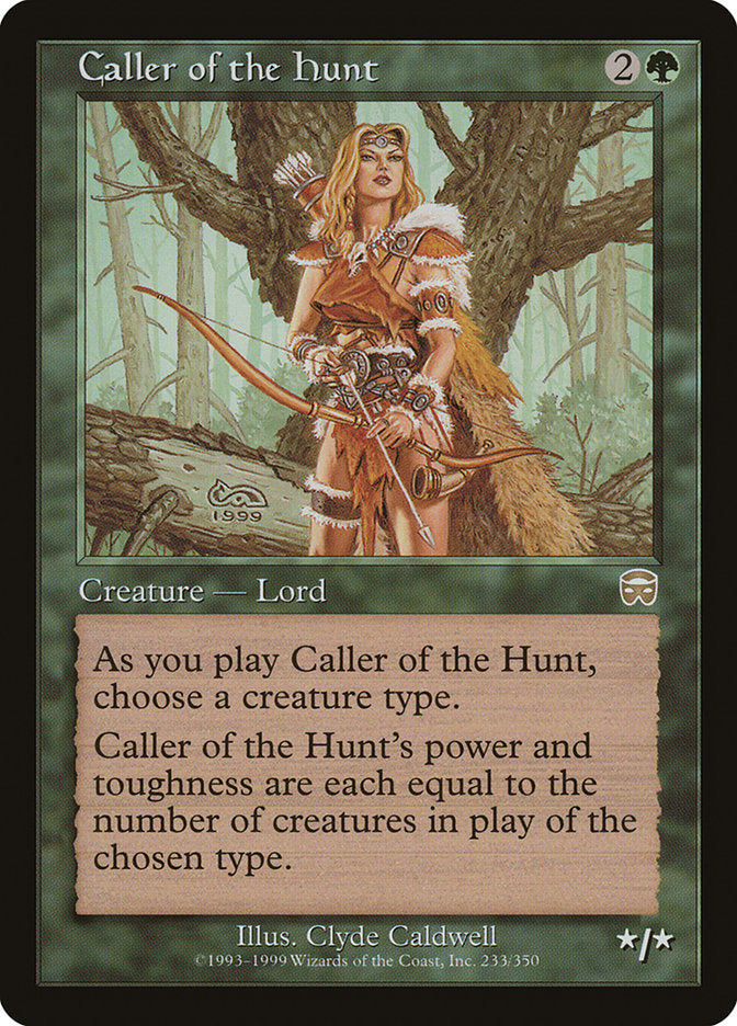 Caller of the Hunt [Mercadian Masques] | Golgari Games