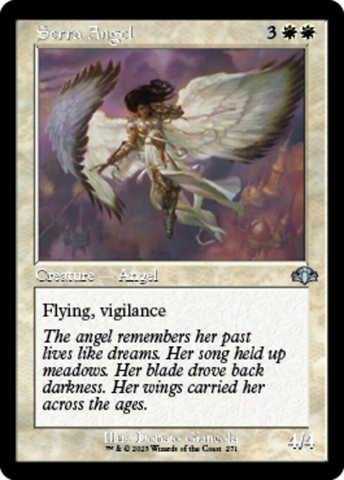 Serra Angel (Retro) [Dominaria Remastered] | Local Legends