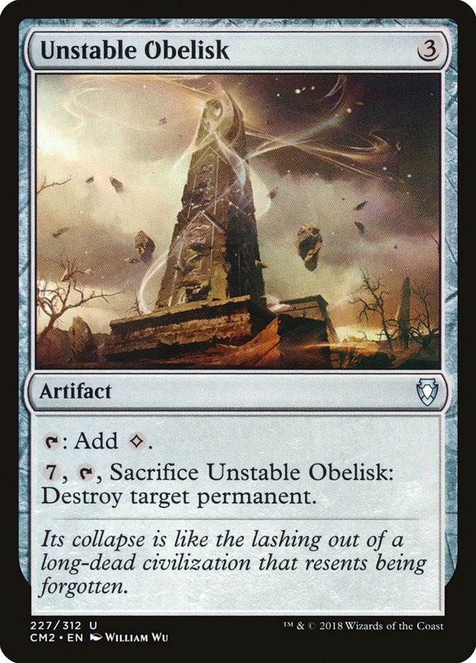 Unstable Obelisk [Commander Anthology Volume II] | Golgari Games