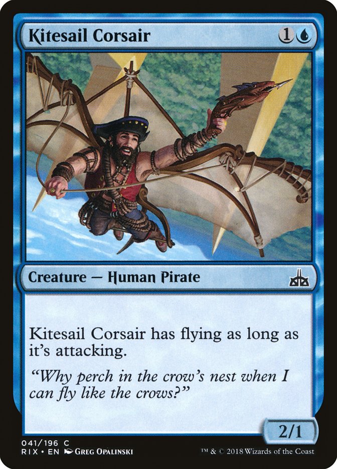 Kitesail Corsair [Rivals of Ixalan] | Golgari Games