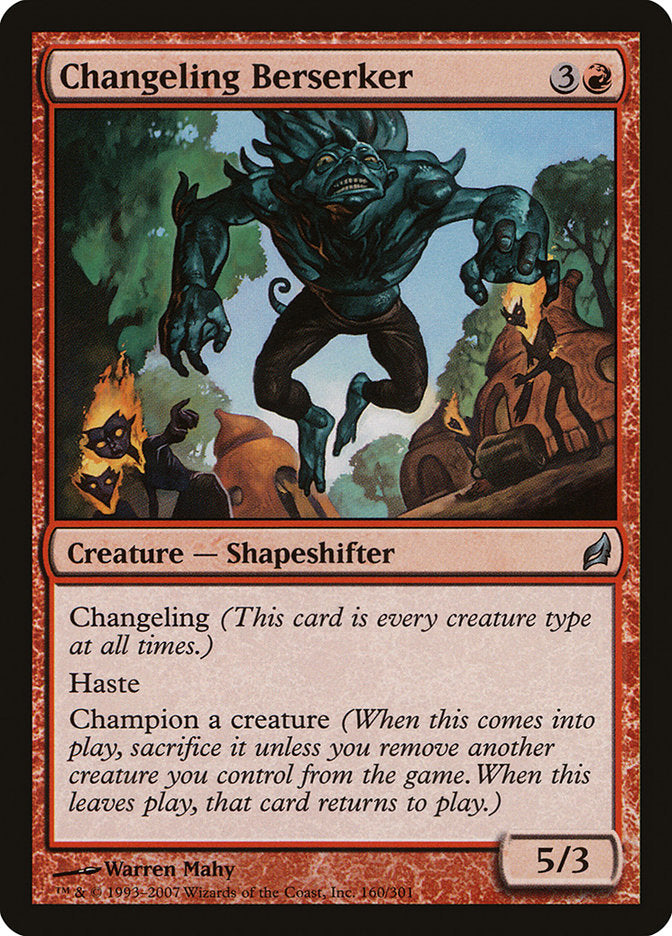 Changeling Berserker [Lorwyn] | Local Legends