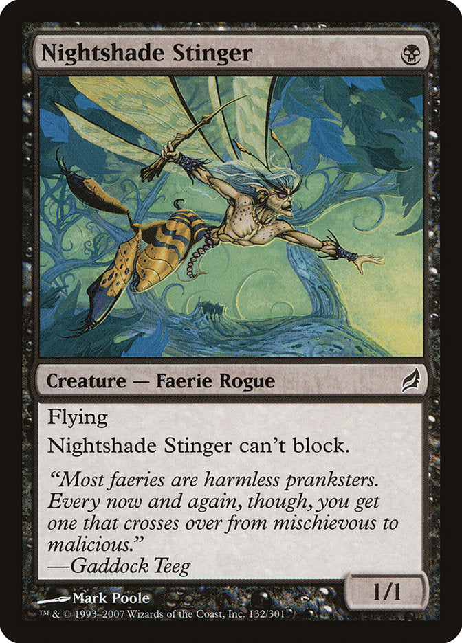 Nightshade Stinger [Lorwyn] | Local Legends