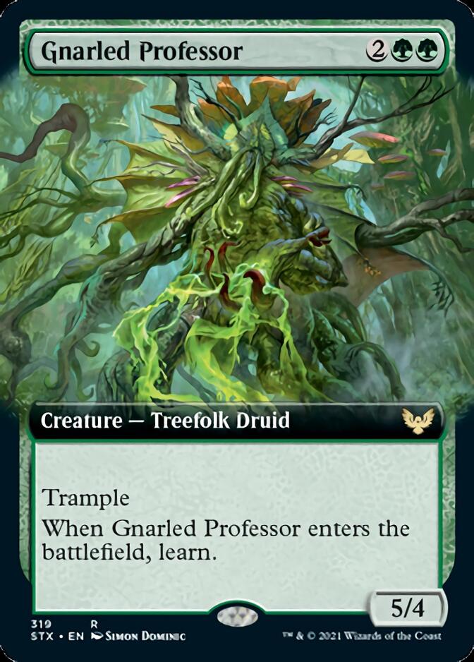 Gnarled Professor (Extended Art) [Strixhaven: School of Mages] | Golgari Games