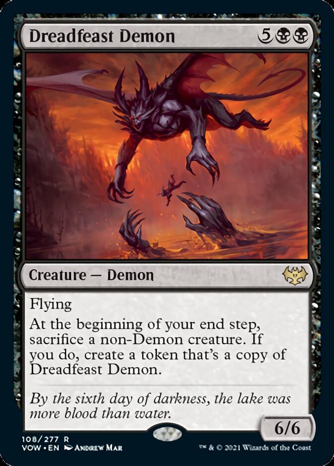 Dreadfeast Demon [Innistrad: Crimson Vow] | Golgari Games