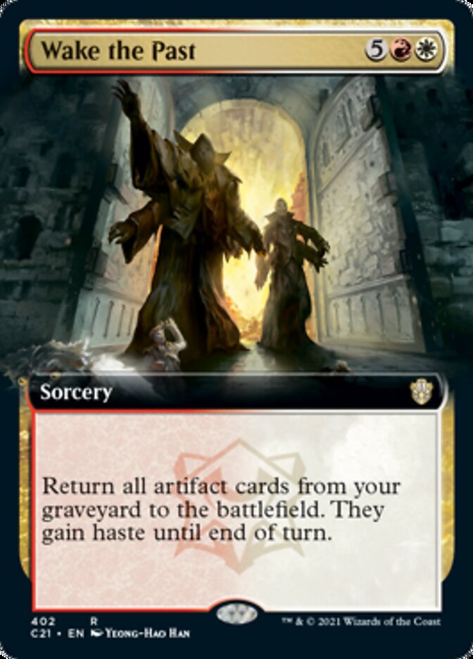 Wake the Past (Extended Art) [Commander 2021] | Local Legends