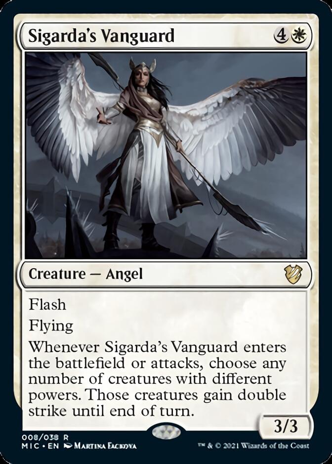 Sigarda's Vanguard [Innistrad: Midnight Hunt Commander] | Golgari Games