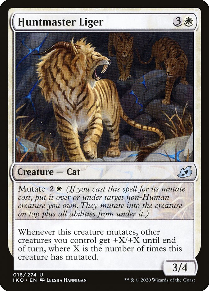 Huntmaster Liger [Ikoria: Lair of Behemoths] | Golgari Games