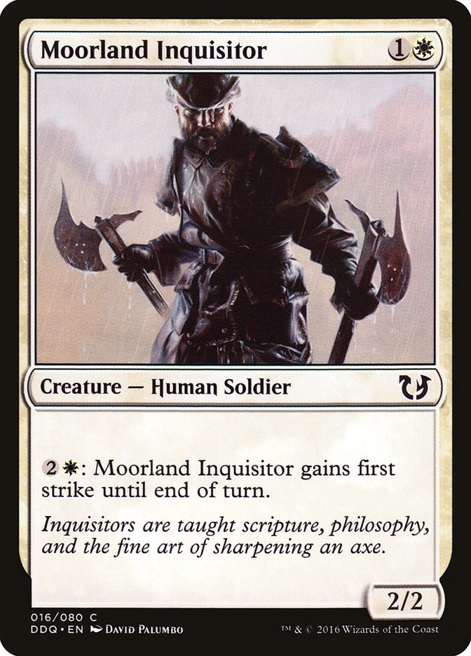 Moorland Inquisitor [Duel Decks: Blessed vs. Cursed] | Golgari Games