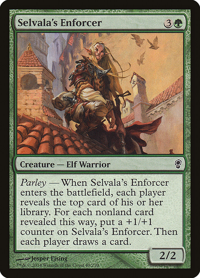 Selvala's Enforcer [Conspiracy] | Golgari Games