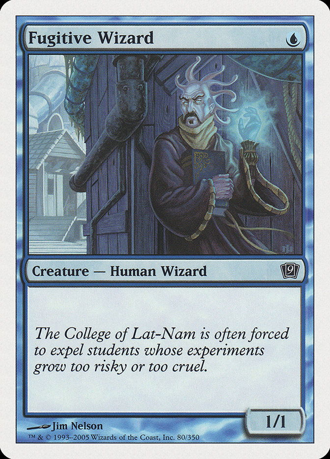 Fugitive Wizard [Ninth Edition] | Local Legends