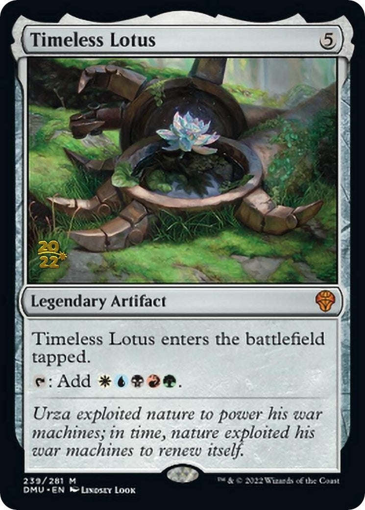 Timeless Lotus [Dominaria United Prerelease Promos] | Golgari Games