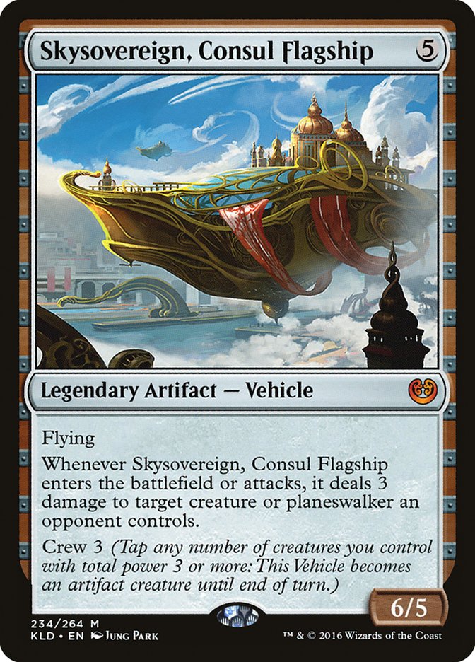 Skysovereign, Consul Flagship [Kaladesh] | Golgari Games