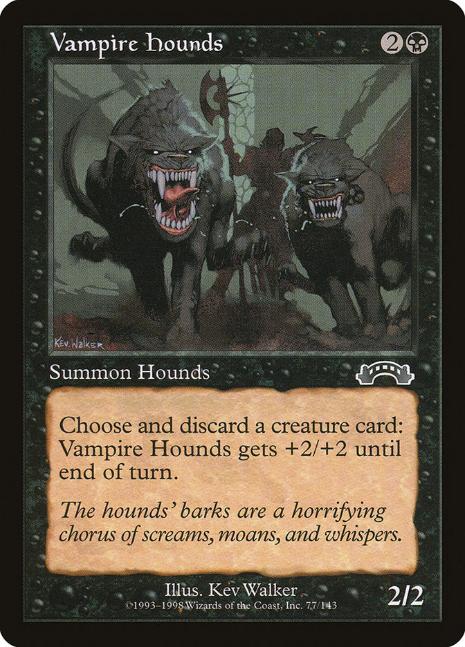 Vampire Hounds [Exodus] | Golgari Games