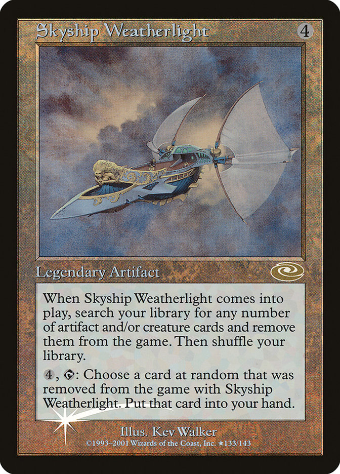 Skyship Weatherlight (Kev Walker) [Planeshift] | Local Legends