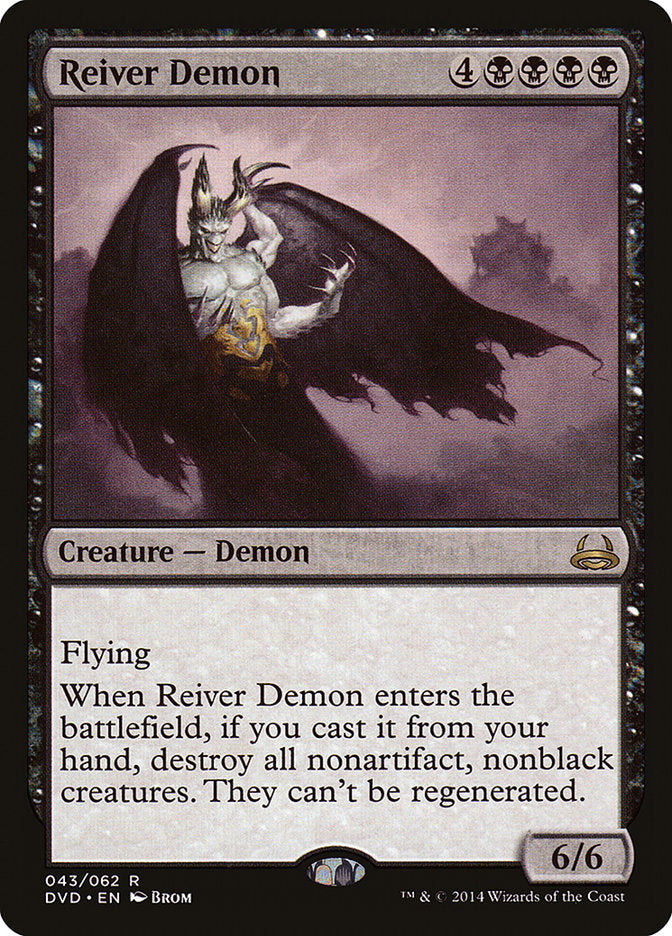 Reiver Demon (Divine vs. Demonic) [Duel Decks Anthology] | Golgari Games