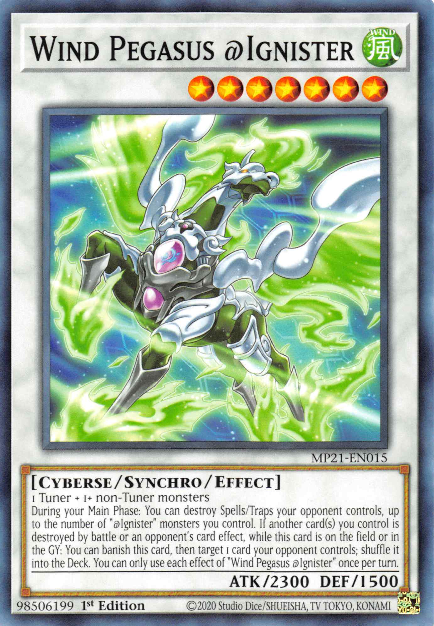 Wind Pegasus @Ignister [MP21-EN015] Common | Local Legends