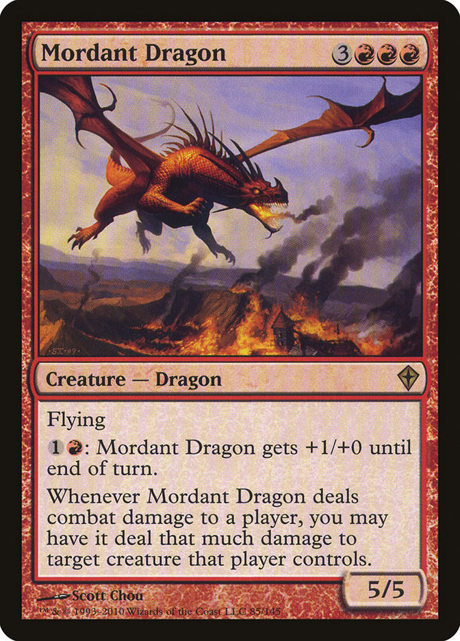 Mordant Dragon [Worldwake] | Local Legends