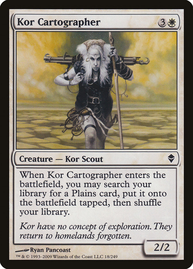 Kor Cartographer [Zendikar] | Local Legends