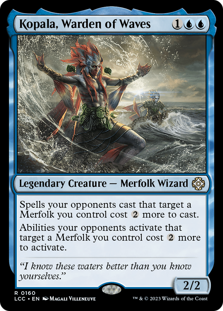 Kopala, Warden of Waves [The Lost Caverns of Ixalan Commander] | Local Legends