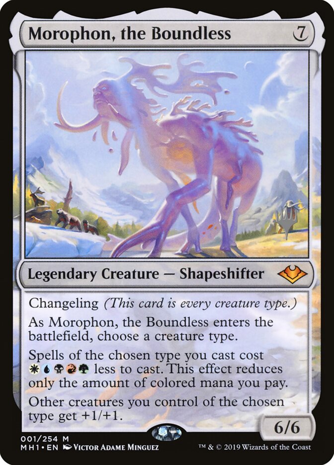 Morophon, the Boundless (Promo Pack) [Modern Horizons Promos] | Local Legends