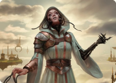 Phyrexian Missionary Art Card [Dominaria United Art Series] | Local Legends