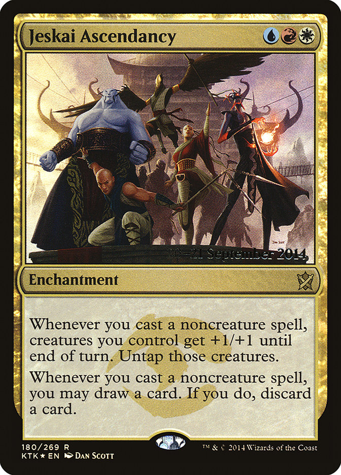 Jeskai Ascendancy [Khans of Tarkir Prerelease Promos] | Golgari Games