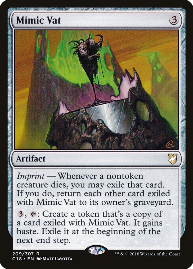 Mimic Vat [Commander 2018] | Local Legends